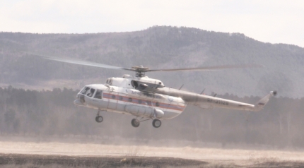 Фото В Забайкалье пропал вертолет Ми-2
