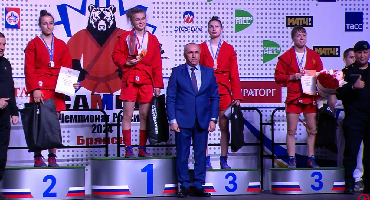 Фото Бурятская спортсменка стала бронзовым призером чемпионата России по самбо