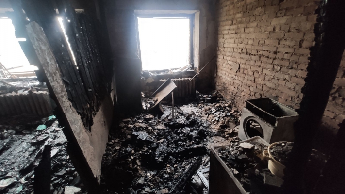 Фото Погибшие от пожара в квартире в Бурятии отец с дочерью заблудились в дыму
