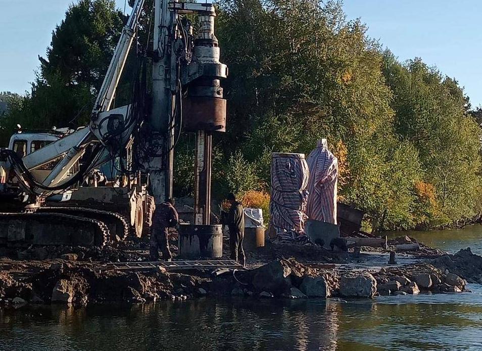 Фото В Бурятии ремонт моста, соединяющего село Лиственничное с «большой землей», обойдется в 48 млн рублей