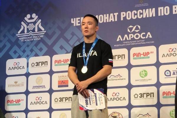 Фото Борец Евгений Жербаев стал серебряным призером на чемпионате России