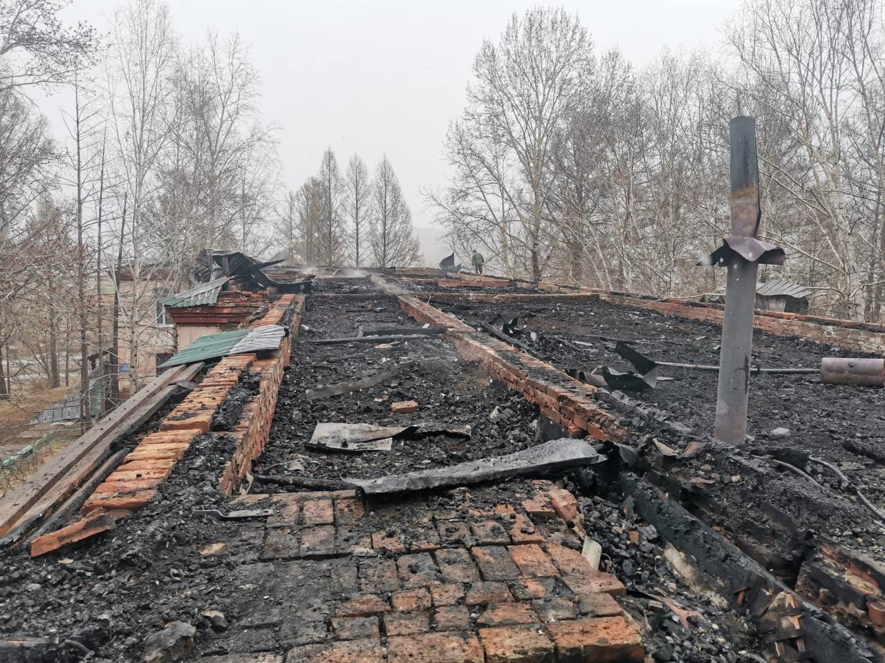 Фото В Минздраве Бурятии пояснили причины ночного пожара в Закаменской ЦРБ