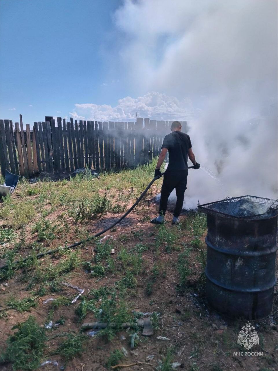 Фото Житель района Бурятии напугал соседей 