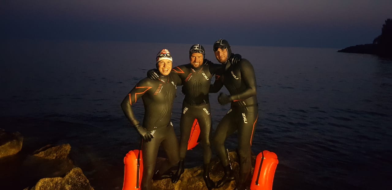 Фото Спортсмены завершили рекордный заплыв «За чистый Байкал»