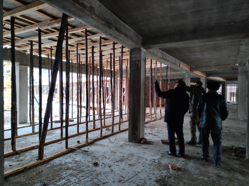 Фото В Улан-Удэ продолжается строительство пансионата для престарелых за 1 млрд рублей