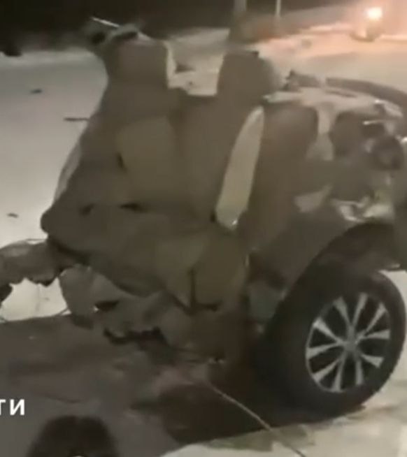 Фото В районе Бурятии автомобиль разорвало на части