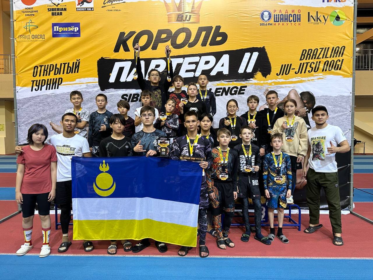 Фото Спортсмены Бурятии блеснули на турнире по джиу-джитсу «Король партера»