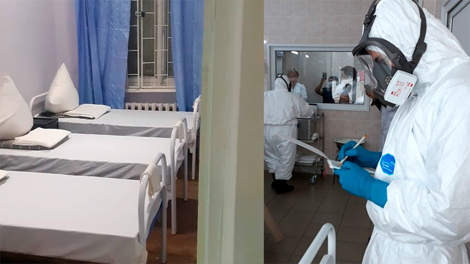 Фото Забайкальскую больницу закрыли на карантин из-за положительных тестов у двух медсестёр