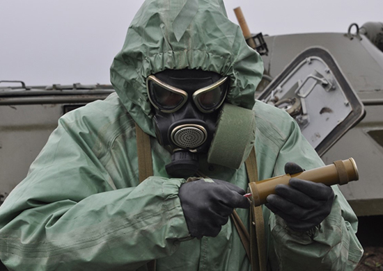 Фото Военнослужащие в Бурятии поработали в «зоне химического заражения»