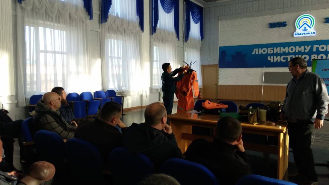 Фото В Улан-Удэ сотрудники «Водоканала» прошли обучение на случай возникновения ЧС