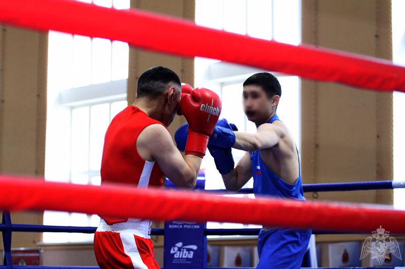 Фото Росгвардейцы Бурятии завоевали медали чемпионата по боксу в Хабаровске