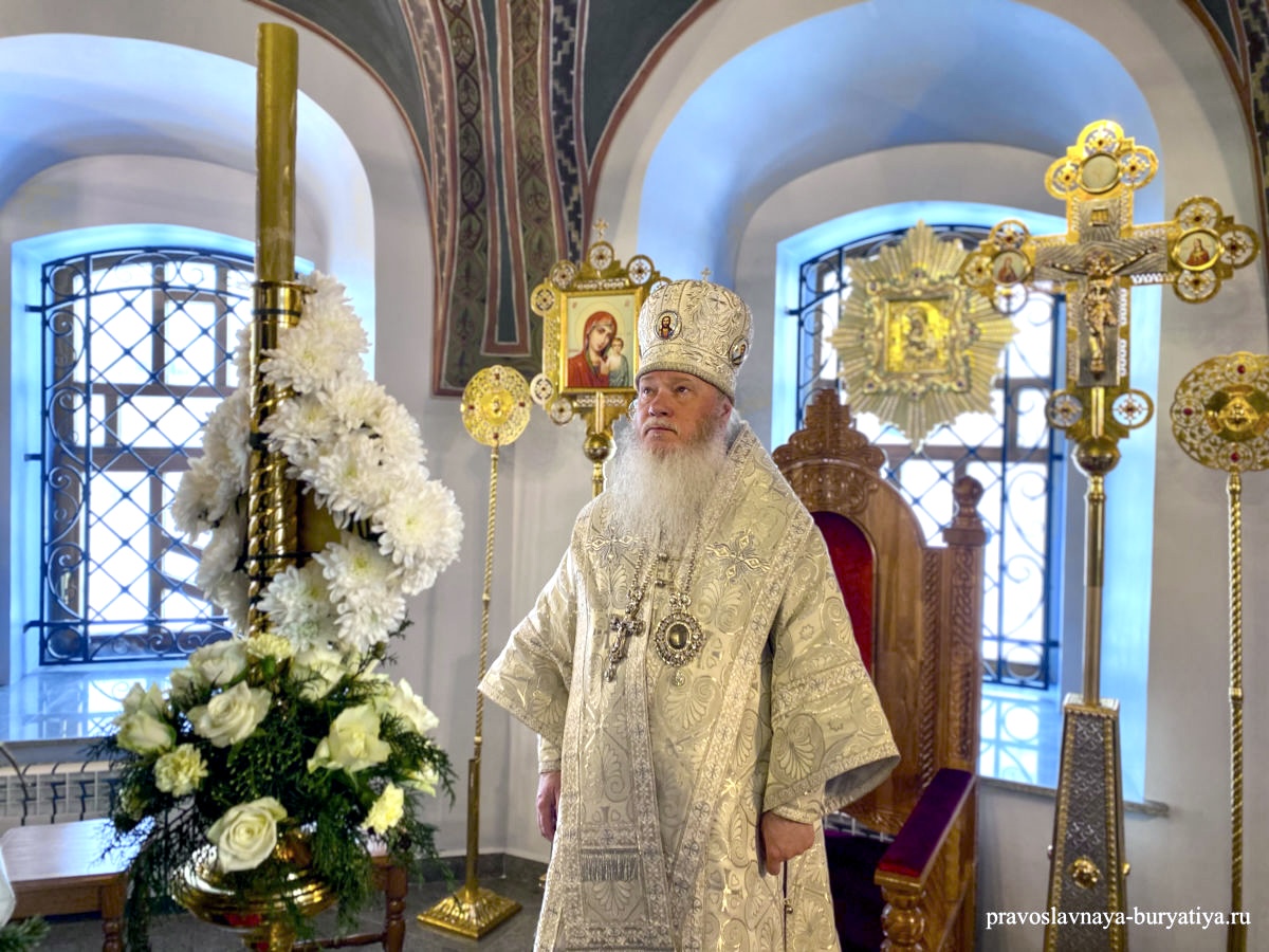 Фото Рождественское послание митрополита Улан-Удэнского и Бурятского Иосифа