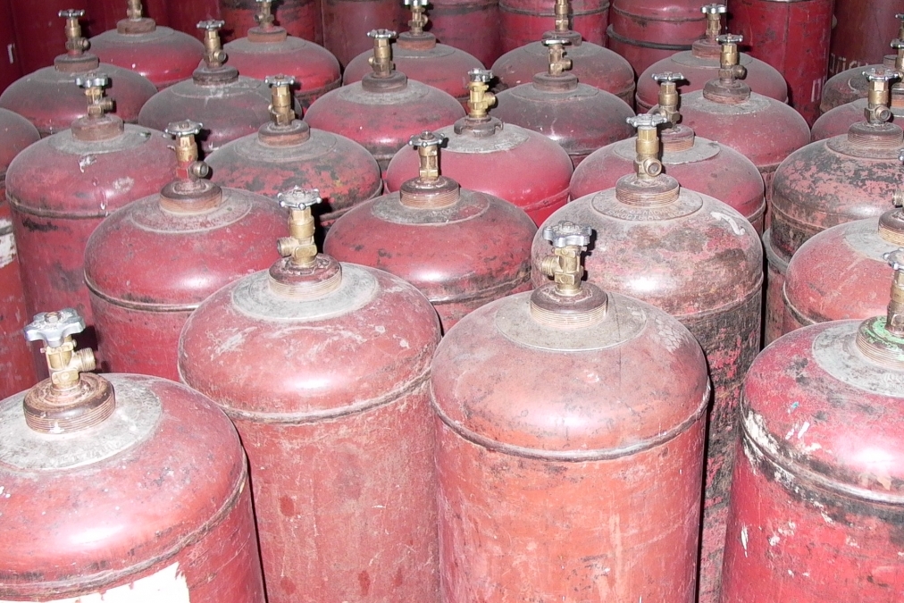 Фото В жилом доме в Бурятии загорелся газовый баллон