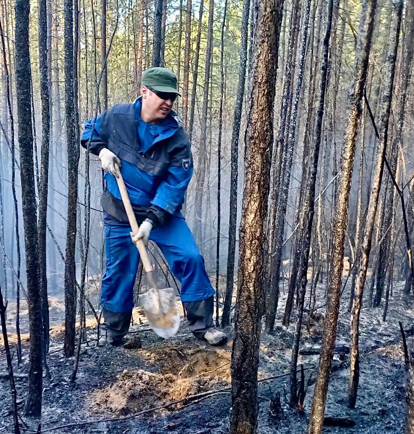 Фото Лесники Бурятии потушили пожары на площади более 2 800 га