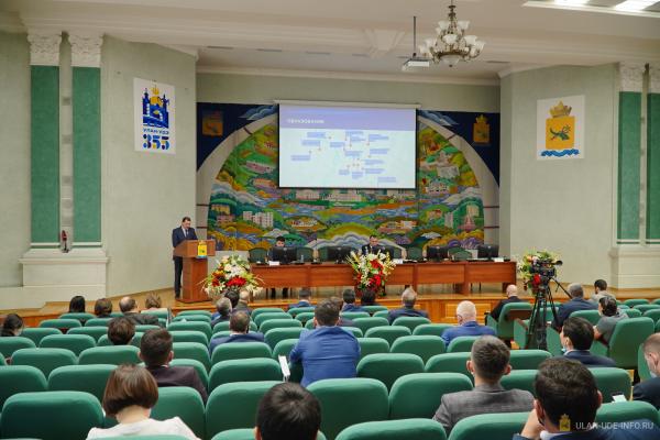 Фото В Улан-Удэ прошла двадцатая сессия городского Совета депутатов