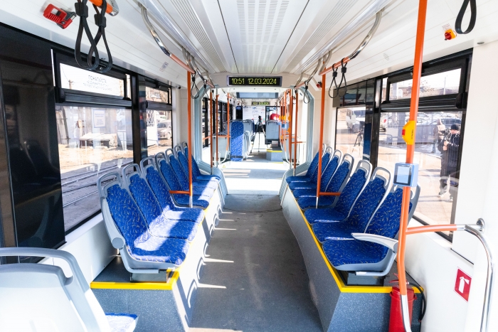 Фото В улан-удэнских трамваях обновятся чехлы для сидений 