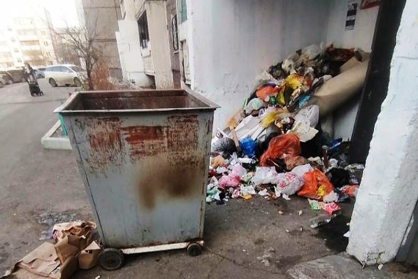 Фото В Улан-Удэ «ЭкоАльянс» прокомментировал мусор вокруг контейнеров
