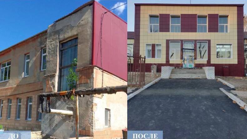 Фото 24 объекта отремонтировала Бурятия в этом году в Старобешевском районе ДНР