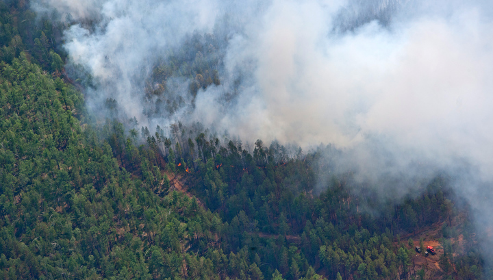 Фото В Бурятии за сутки потушили семь лесных пожаров