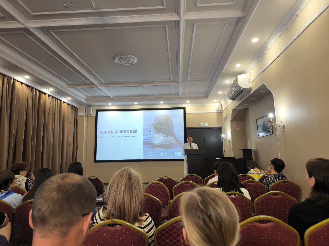 Фото Презентация научно-популярного фильма о байкальской нерпе состоялась в Улан-Удэ 