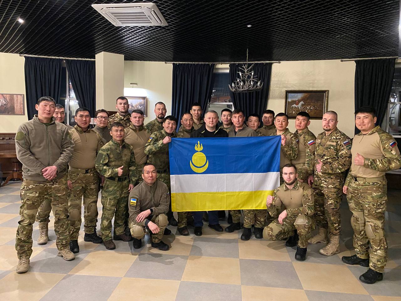 Фото Депутат Госдумы от Бурятии навестил земляков в Гудермесе