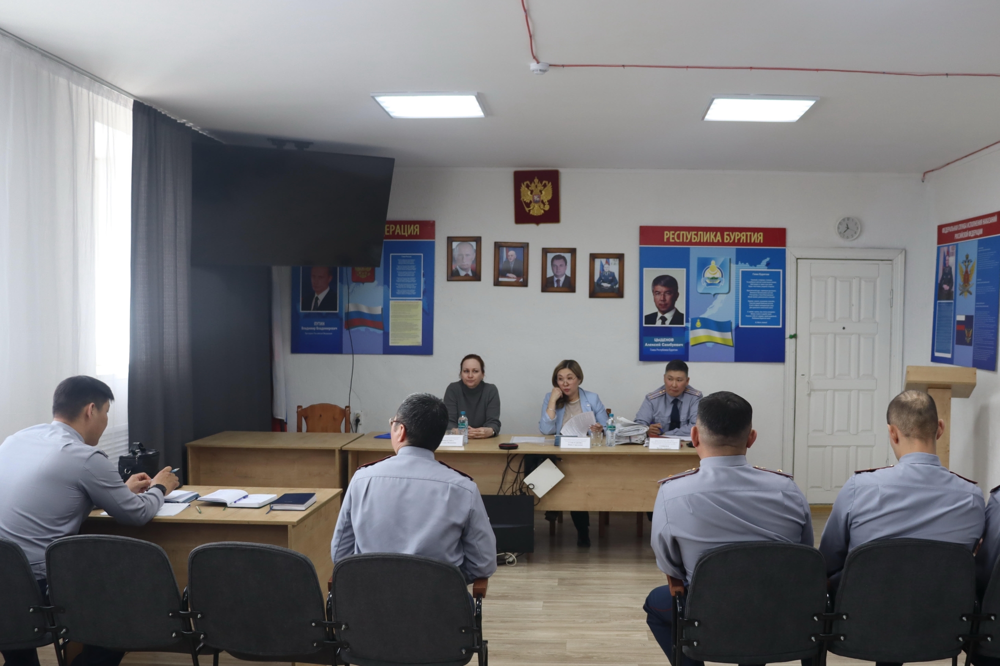 Фото В колонии Бурятии рассмотрели ходатайства осужденных об условно-досрочном освобождении