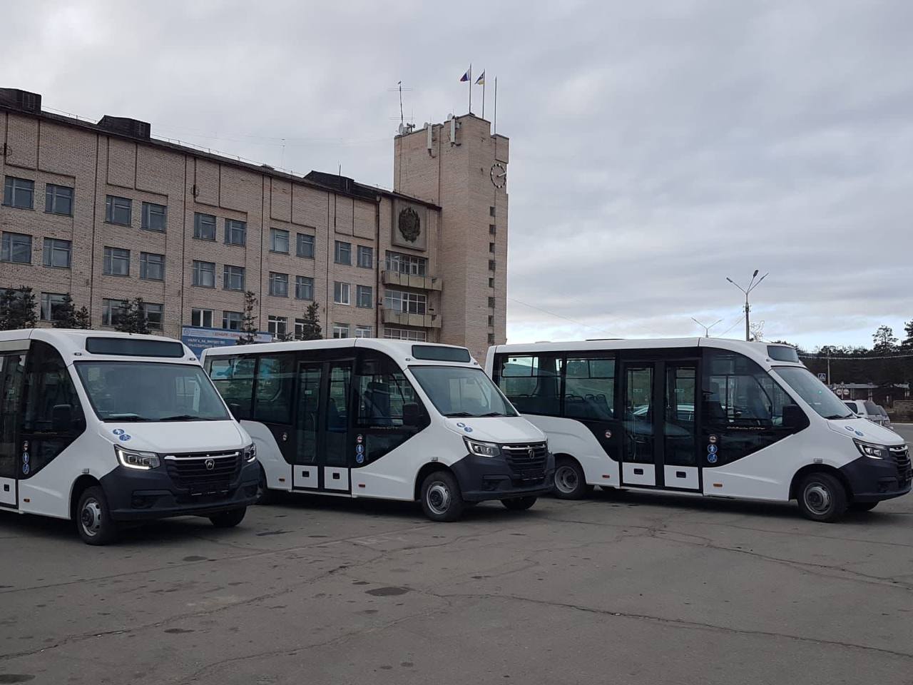 Фото В Бурятию поступила первая партия автобусов для районов
