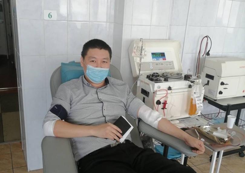 Фото Молодёжная палата при Улан-Удэнском горсовете за поддержку доноров