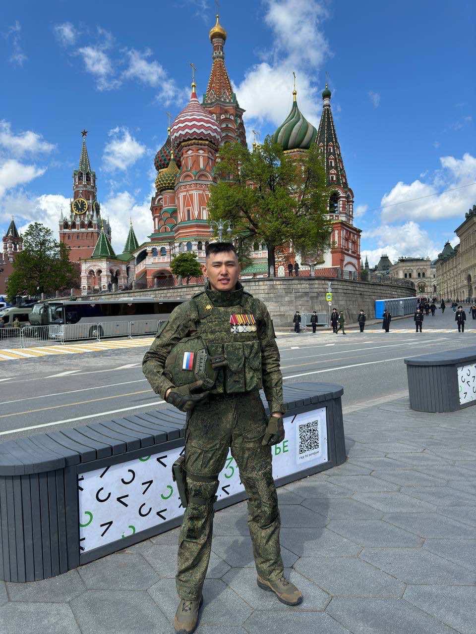 Фото Военнослужащий из Бурятии выступит на главном параде Победы в Москве