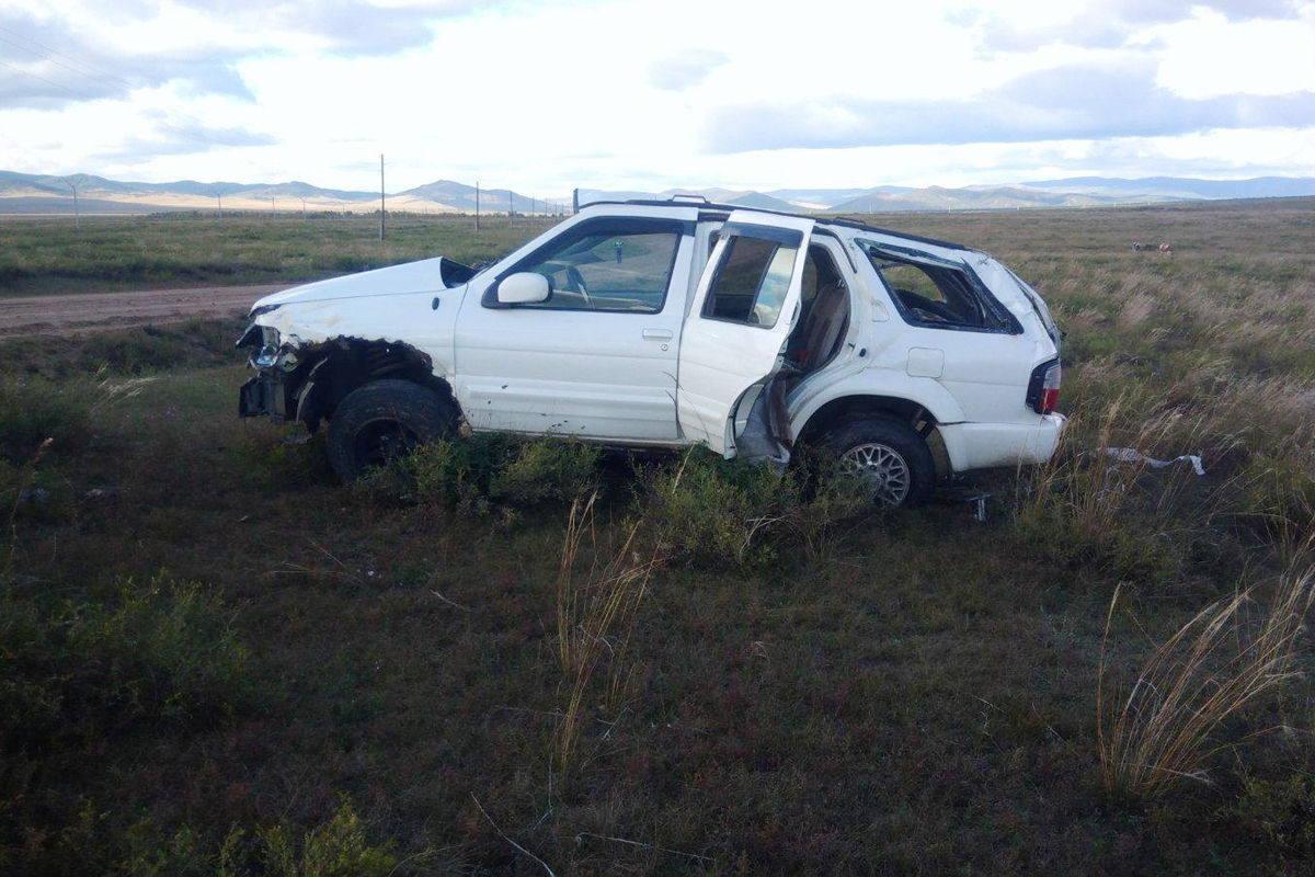 Фото В Бурятии пассажир внедорожника погиб в ДТП из-за пьяного водителя