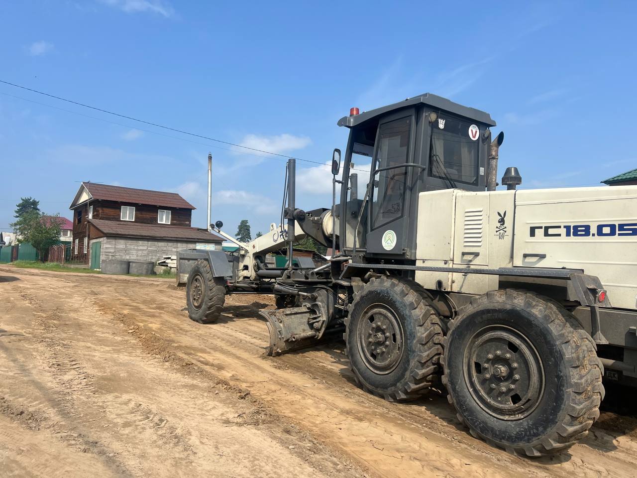 Фото В Улан-Удэ Комбинат по благоустройству устраняет последствия ливня 