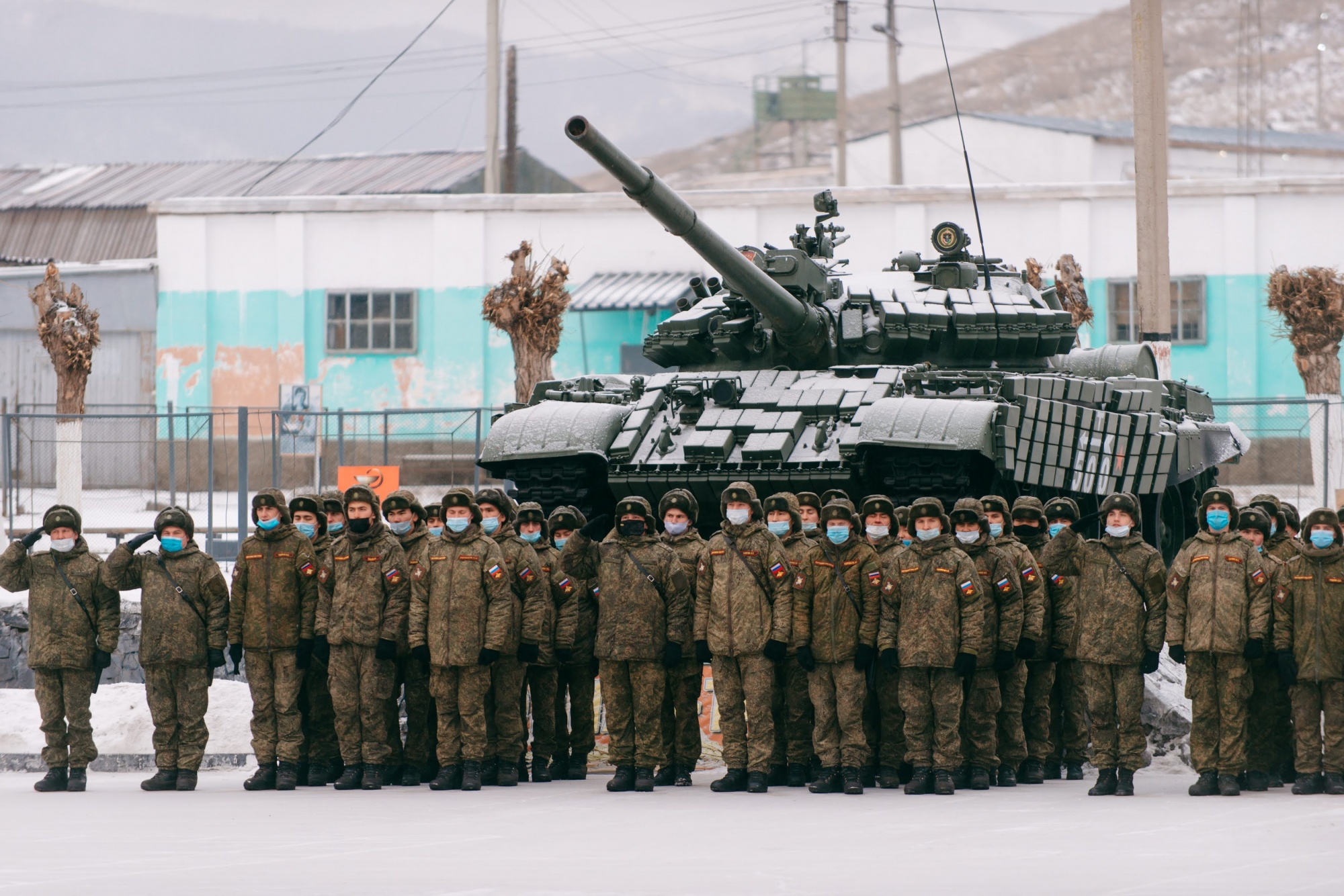 Фото У бурятских танкистов стартовал учебный год