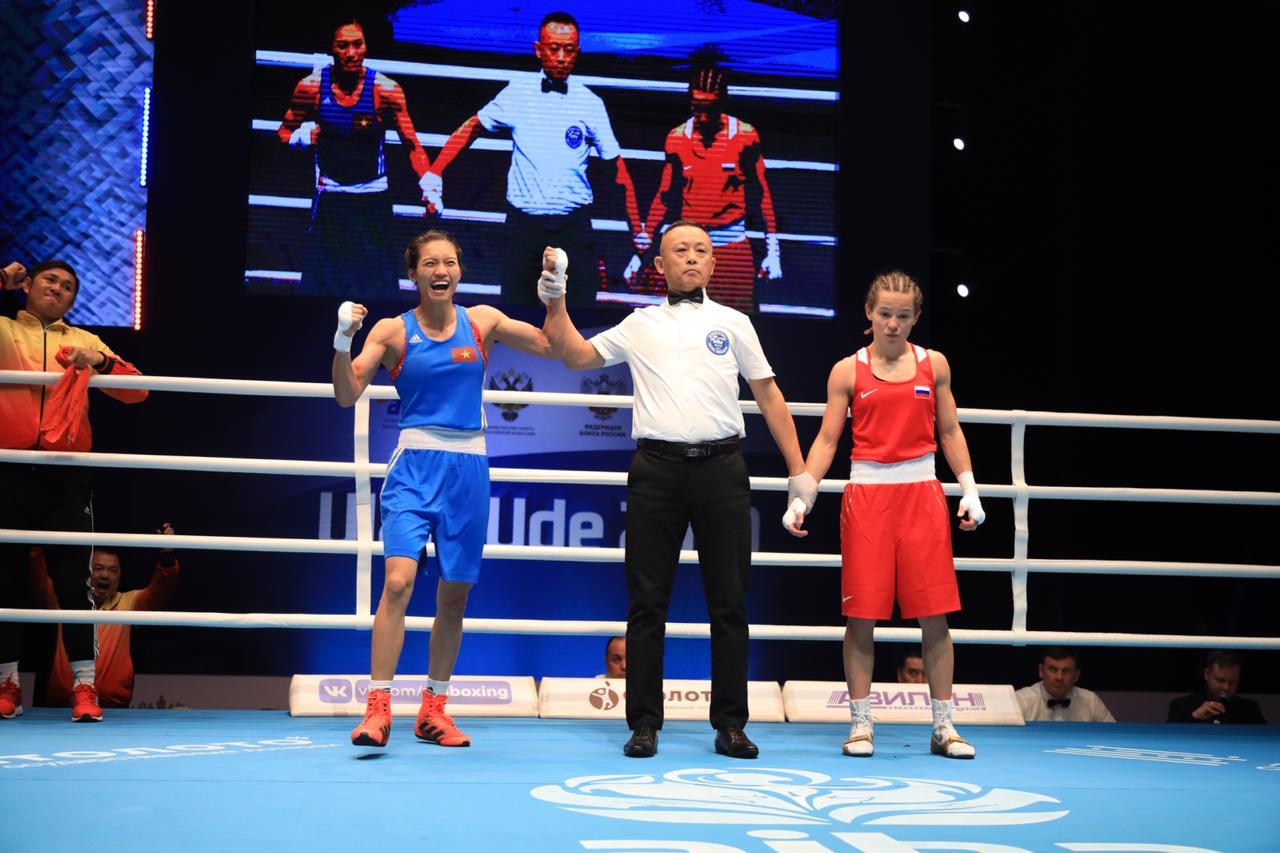 Фото Аетбаева, боксер в весе 51 кг, вылетела с турнира