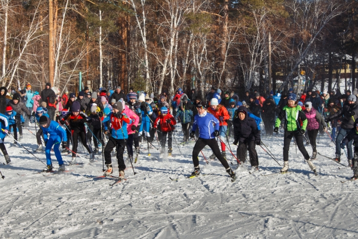Фото В Улан-Удэ пройдет самая массовая лыжная гонка «Лыжня России - 2023»