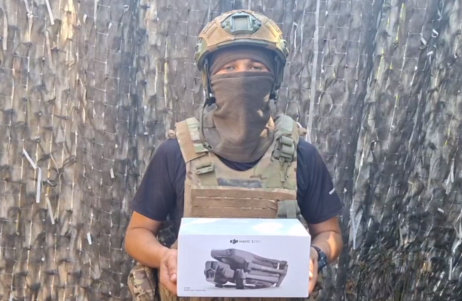 Фото Бойцы из Бурятии получили супердрон от земляков