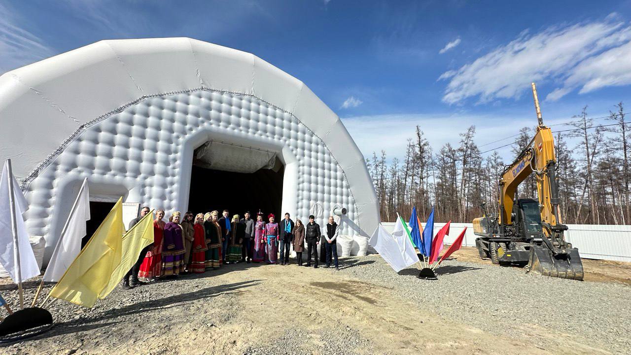 Фото В Муйском районе Бурятии открылась база дорожно-строительной службы республики