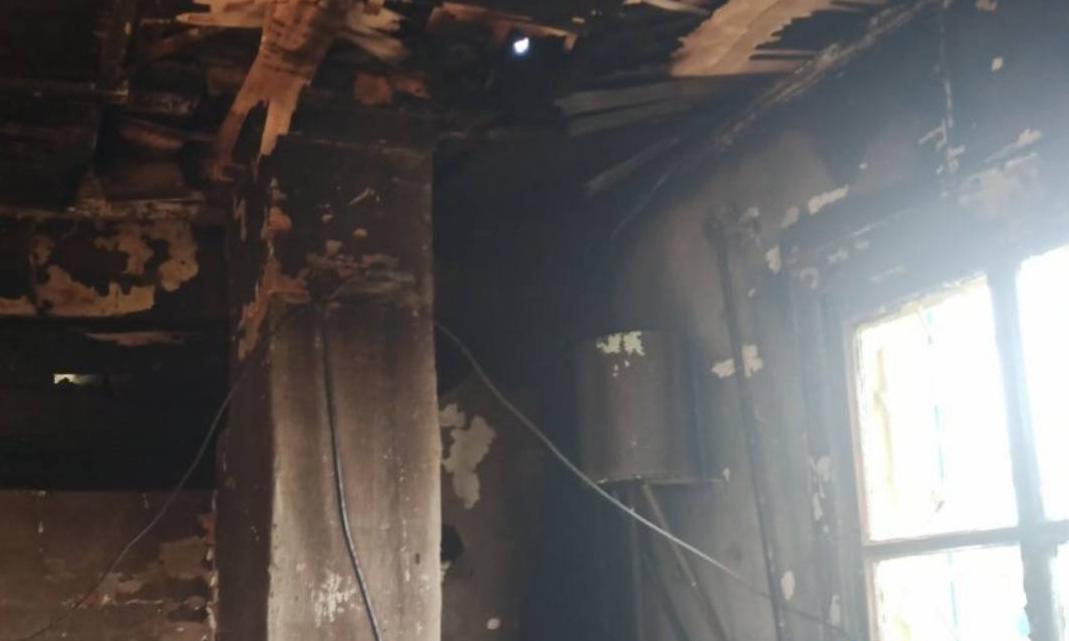 Фото В селе Бурятии произошел пожар в здании Почты России 