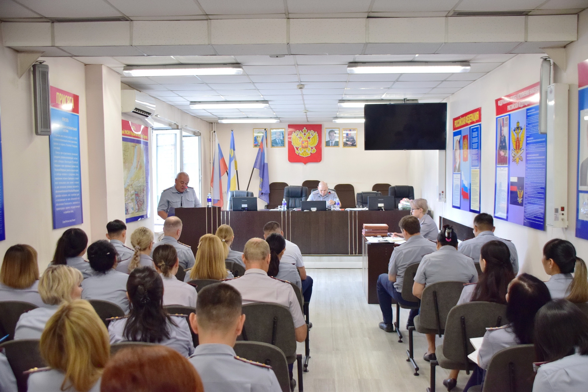 Фото В Бурятии подвели итоги работы уголовно-исполнительной инспекции за первое полугодие