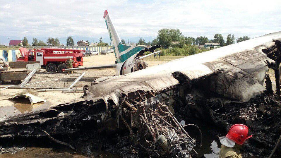 Авария самолета в Нижнеангарске