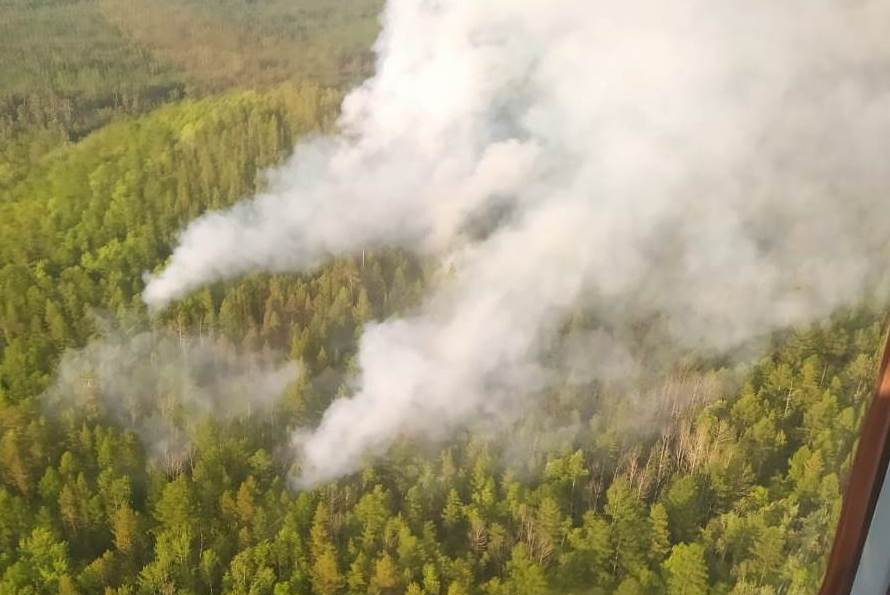 Фото В Бурятии потушили сложный лесной пожар