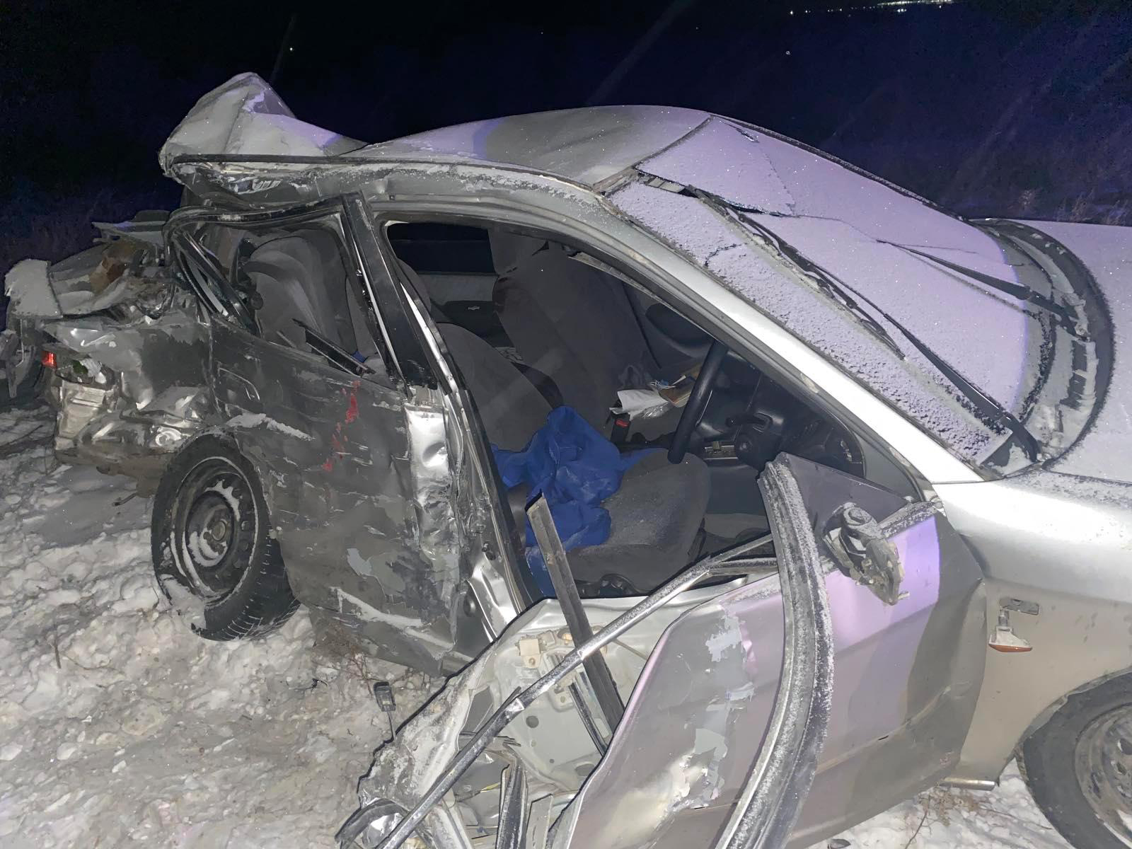 Фото В Бурятии водитель скончался после столкновения с большегрузом