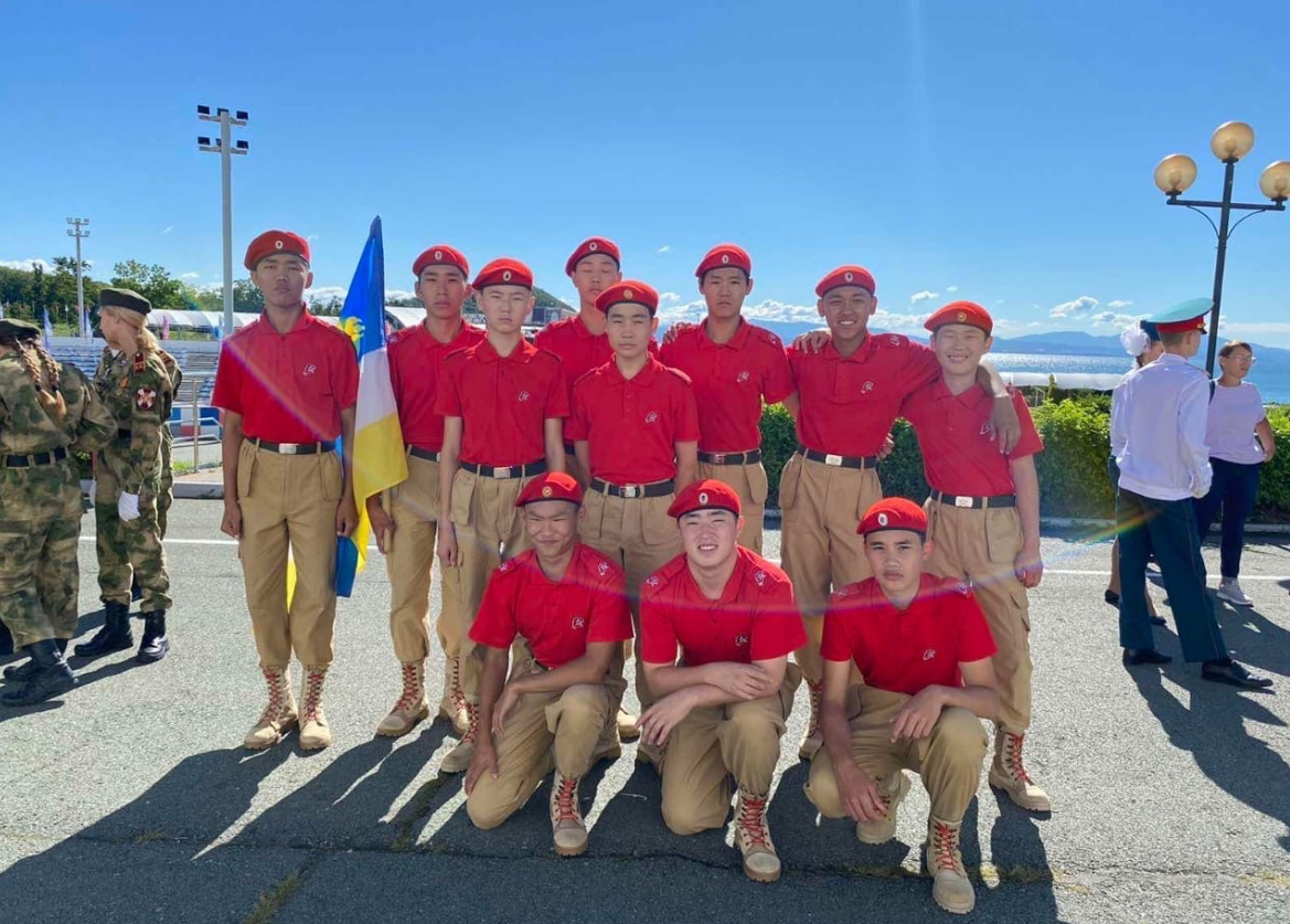 Фото Команда военно-патриотического клуба «Тамир» из Бурятии покоряет «Океан»