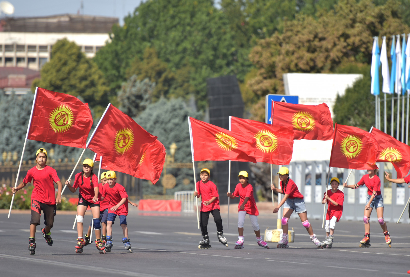 Фото В Киргизии со сменой нового флага оказалась связана целая история 