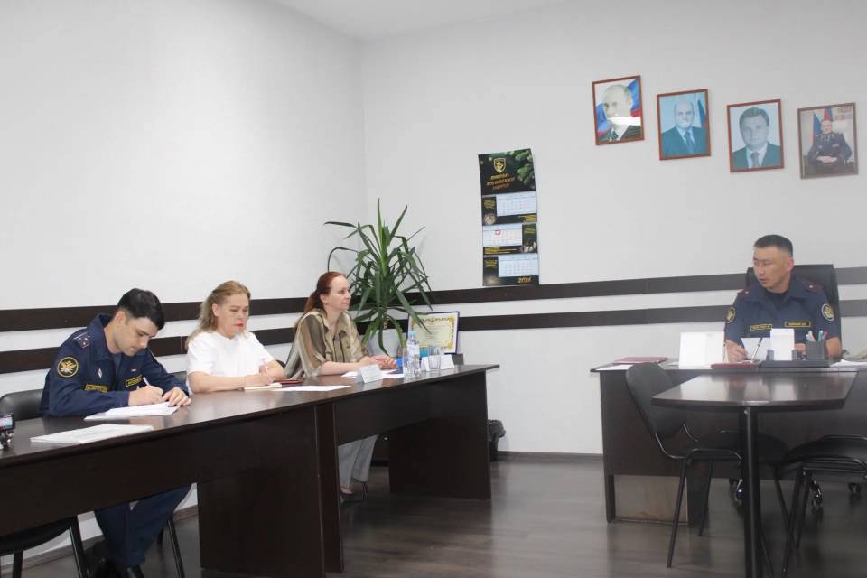 Фото Члены ОНК приняли участие в работе комиссии ИК-7