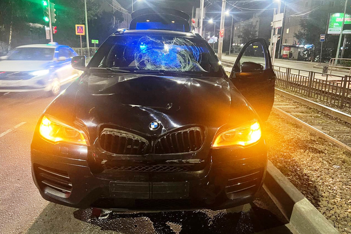 Фото В Улан-Удэ водитель «БМВ» сбил самокатчика