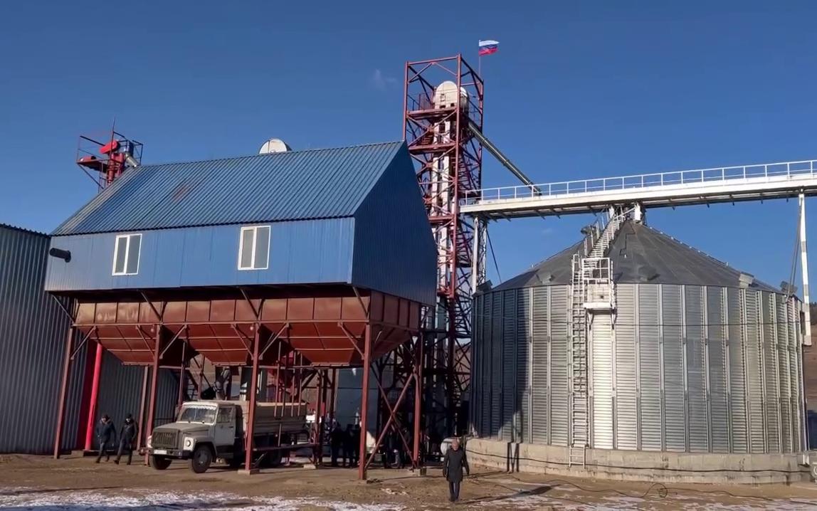 Фото В Бурятии открылся первый зерносушильный комплекс