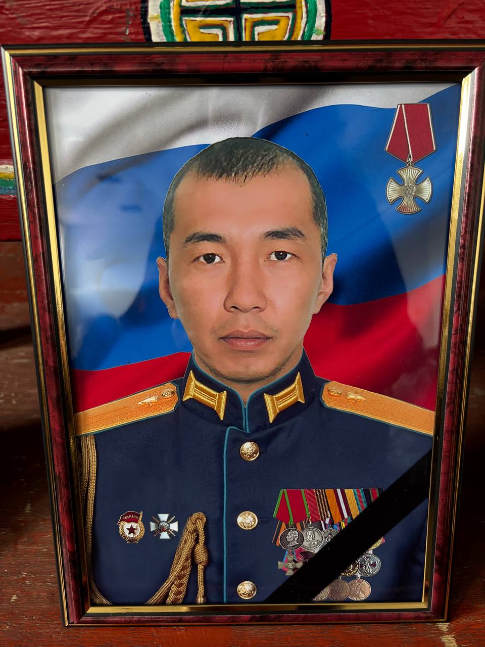 Фото Славного воина Тумэна Бардамова проводили в последний путь жители села Эрхирик в Бурятии