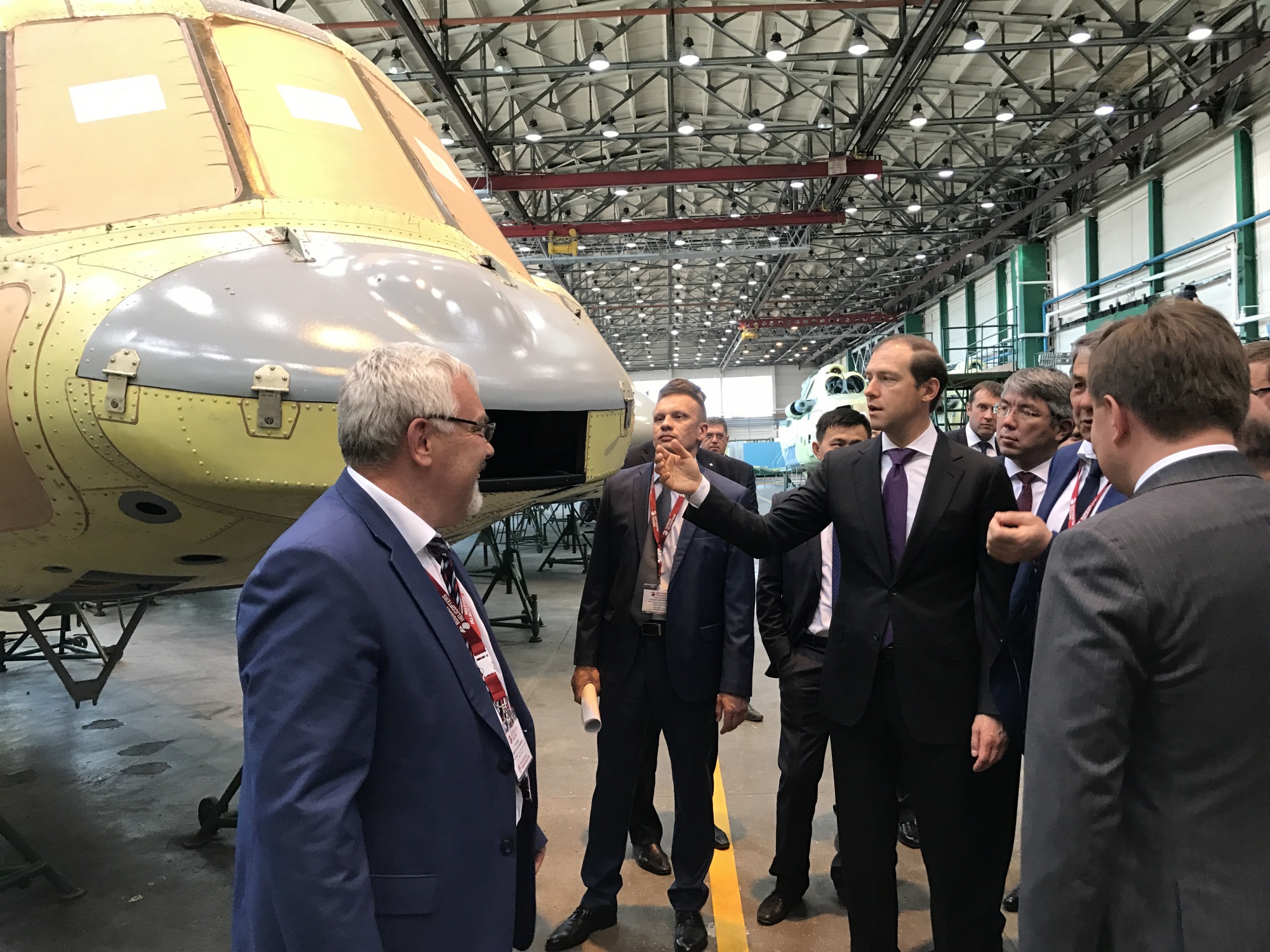 Фото Глава Минпромторга РФ дал старт производству легкомоторных самолетов «Байкал»
