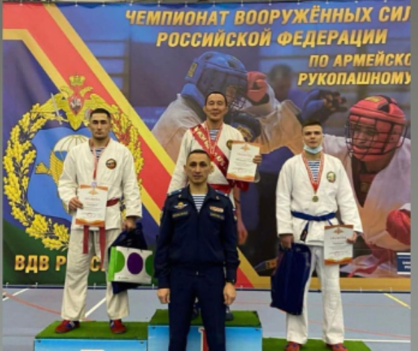 Фото Десантник из Бурятии стал 5-кратным чемпионом ВДВ по рукопашному бою