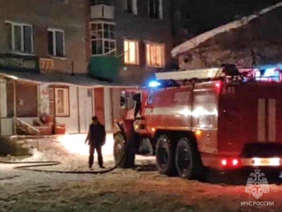 Фото В Бурятии на пожаре в Каменске погибли две женщины